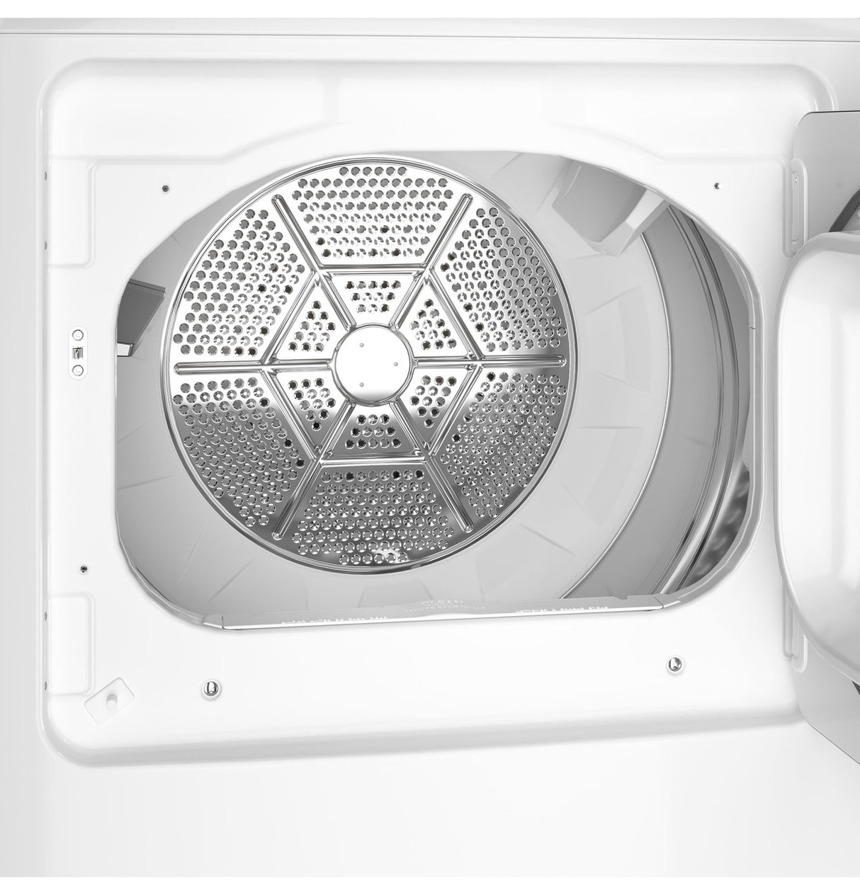 GE 6.2 cu. ft. Capacity Vented Gas Dryer with Auto Dry, Up To 120 ft. Long Venting and Shallow Depth - White