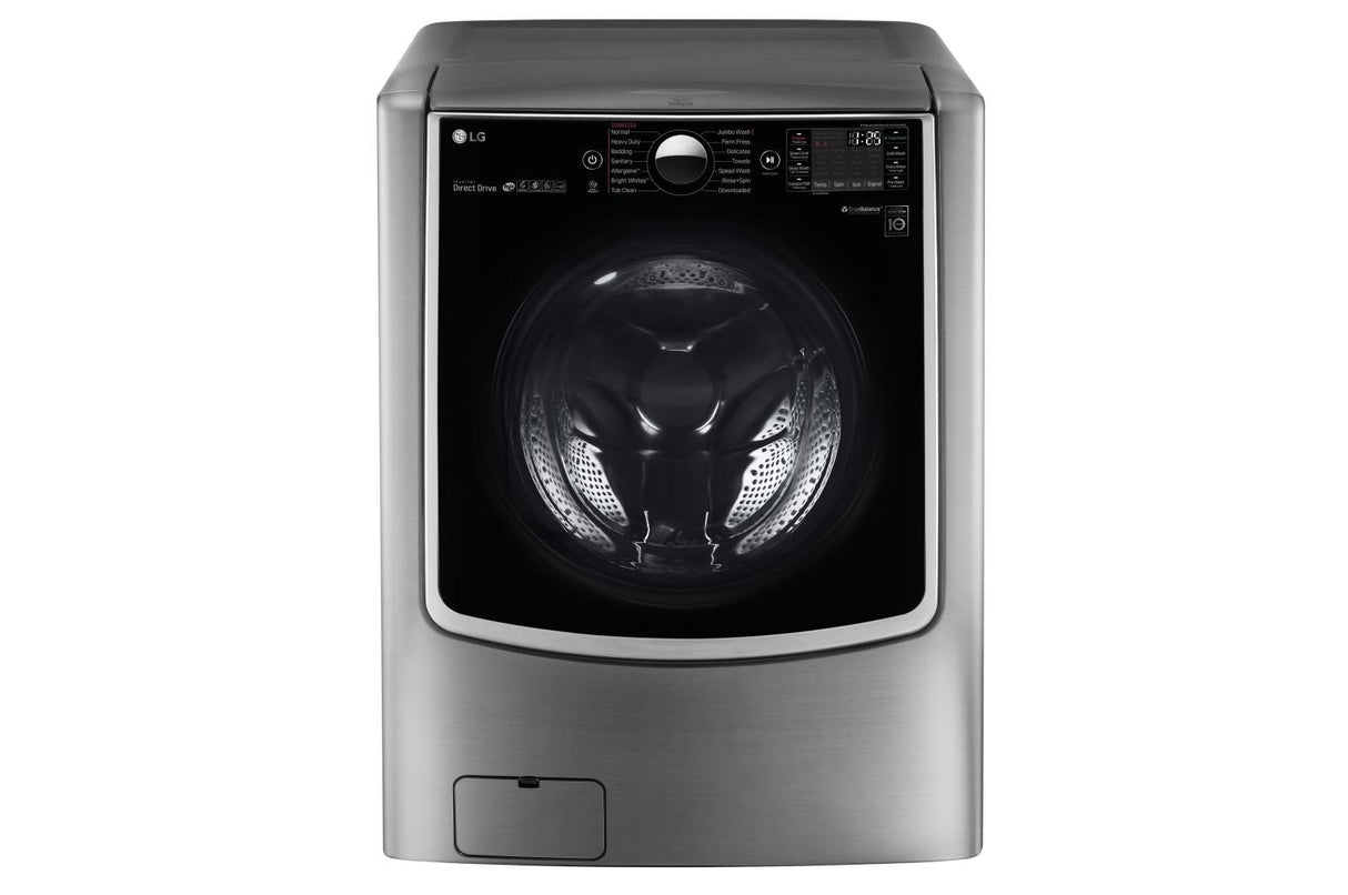 5.5 Total Capacity LG TWINWash(TM) Bundle with LG SideKick(TM) and Gas Dryer - (WM5000HVAWD100CVDLGX5001VWDP4V) - LG