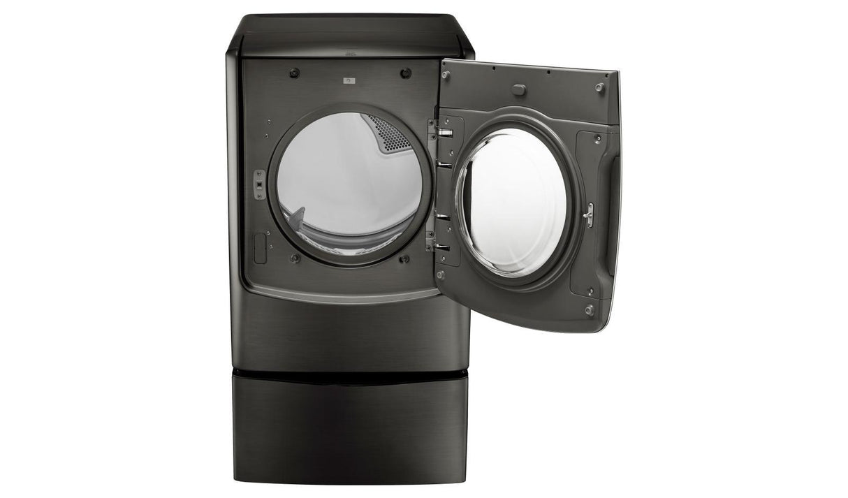 7.4 cu.ft. Ultra Large Capacity TurboSteam(TM) Electric Dryer w/ On-Door Control Panel - (DLEX5005K) - LG