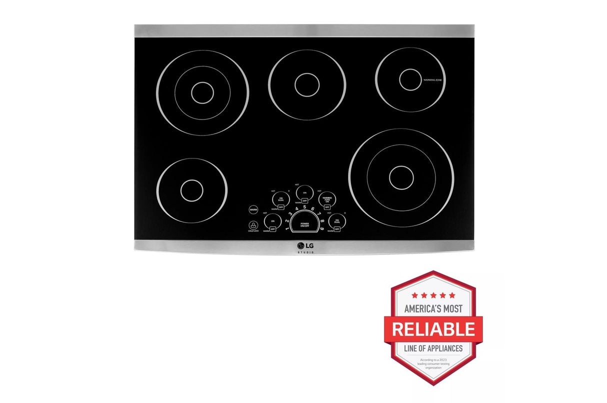 LG STUDIO 30" Electric Cooktop - (LSCE305ST)
