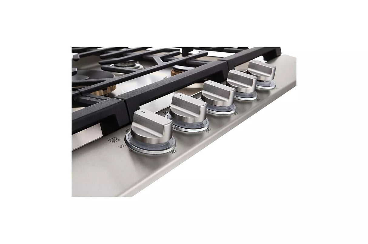 LG STUDIO 30" UltraHeat(TM) Gas Cooktop with EasyClean(R) - (CBGS3028S)