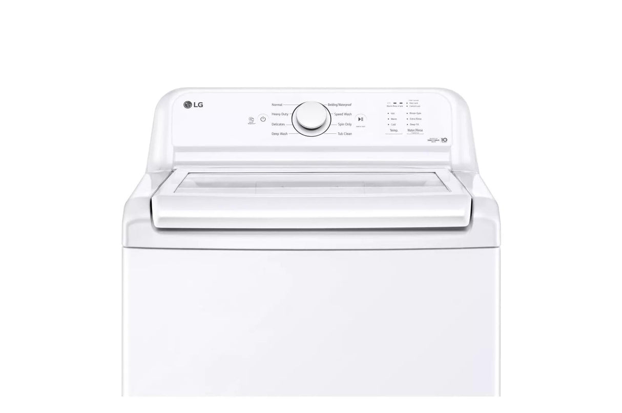 4.1 cu. ft. Top Load Washer with 4-Way Agitator(R) and TurboDrum(TM) Technology - (WT6105CW)