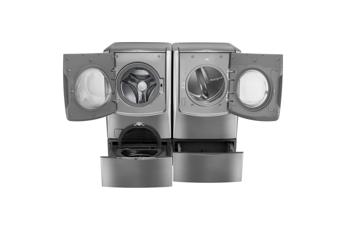 5.5 Total Capacity LG TWINWash(TM) Bundle with LG SideKick(TM) and Gas Dryer - (WM5000HVAWD100CVDLGX5001VWDP4V) - LG