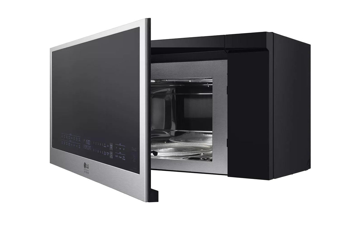 LG STUDIO 1.7 cu. ft. Over-the-Range Convection Microwave Oven with Air Fry - (MHES1738F) - LG