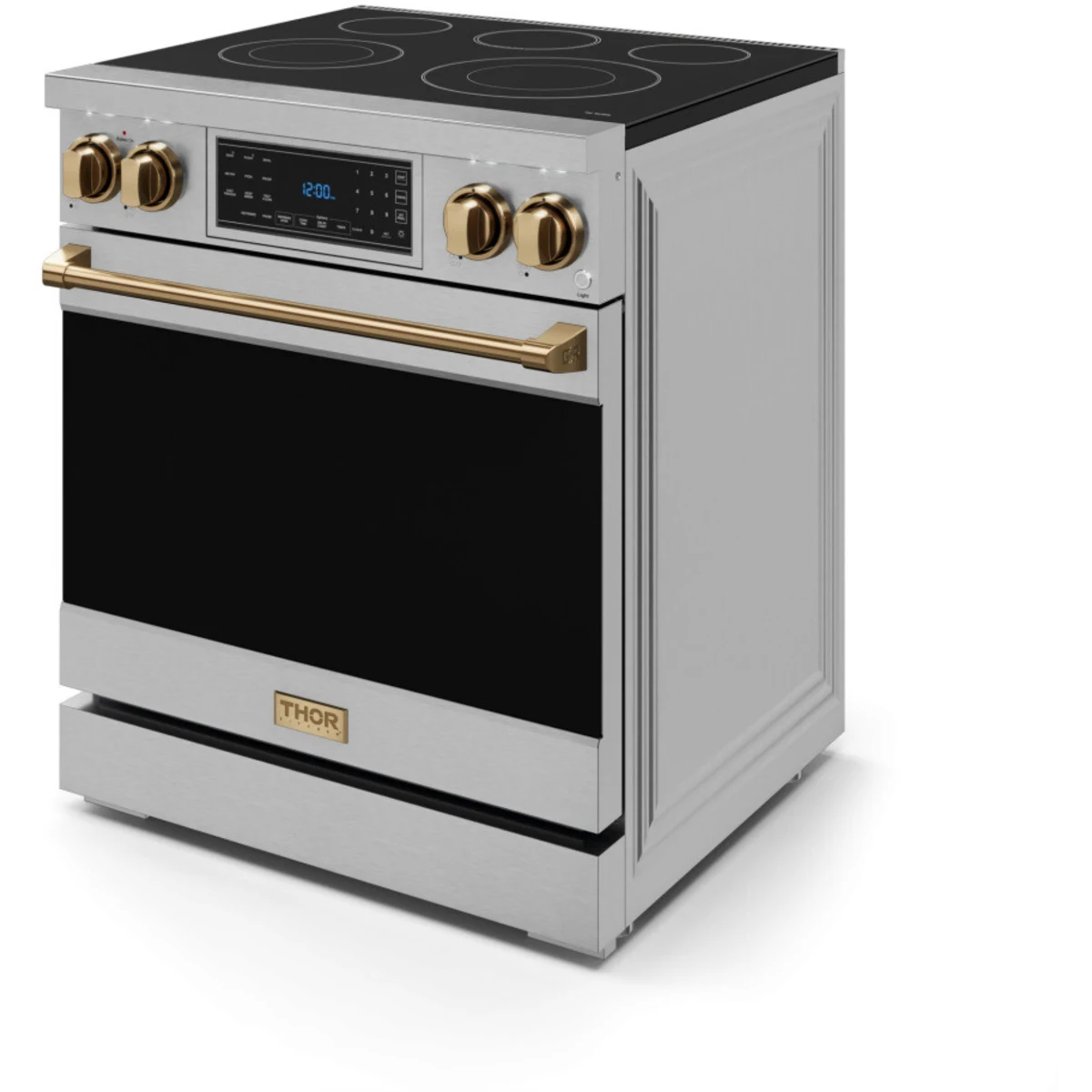 30 Inch Professional Electric Range With Tilt Panel Touch Control In Stainless Steel/bronze Gordon Ramsay Series - RSE30-BRZ