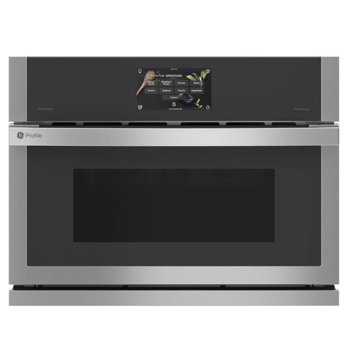 GE Profile 30 in. Built-In Advantium Speedcook Wall Oven, Stainless Steel - PSB9100SVSS