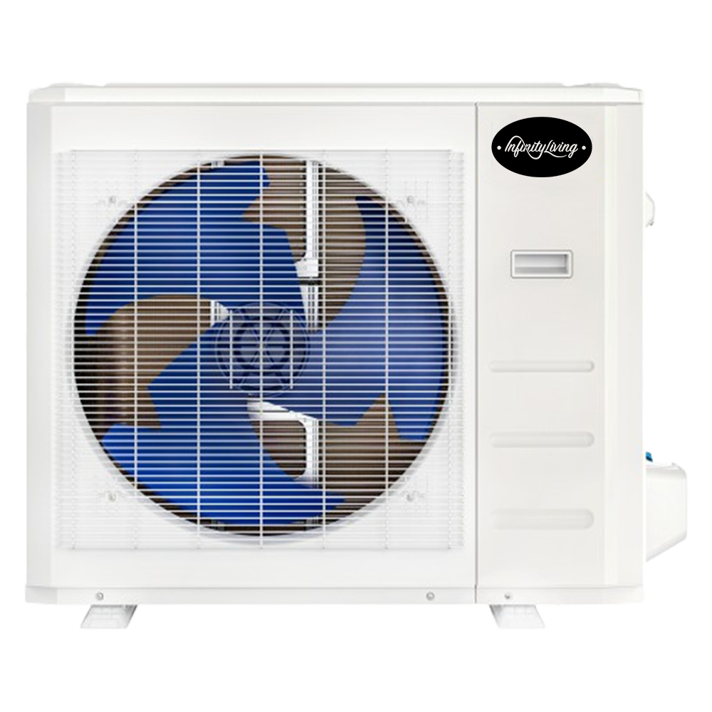 Infinity Living 3 Ton 16 SEER2 High Efficiency Heat Pump Split System - R410A Hyper Heat Inverter - Multi-Positional