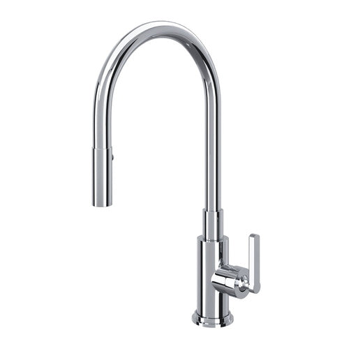Rohl RA3430LMAPC2 "Lombardia" Pull-Out Spray Kitchen Faucet