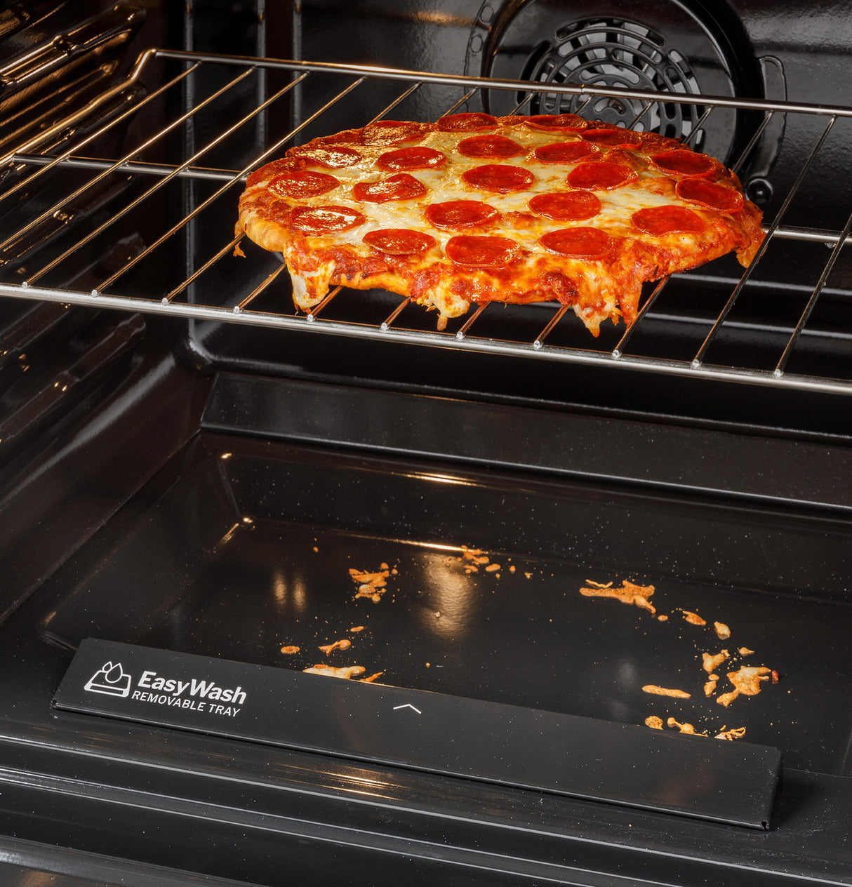 GE GGF600AVBB gas range feature detail
