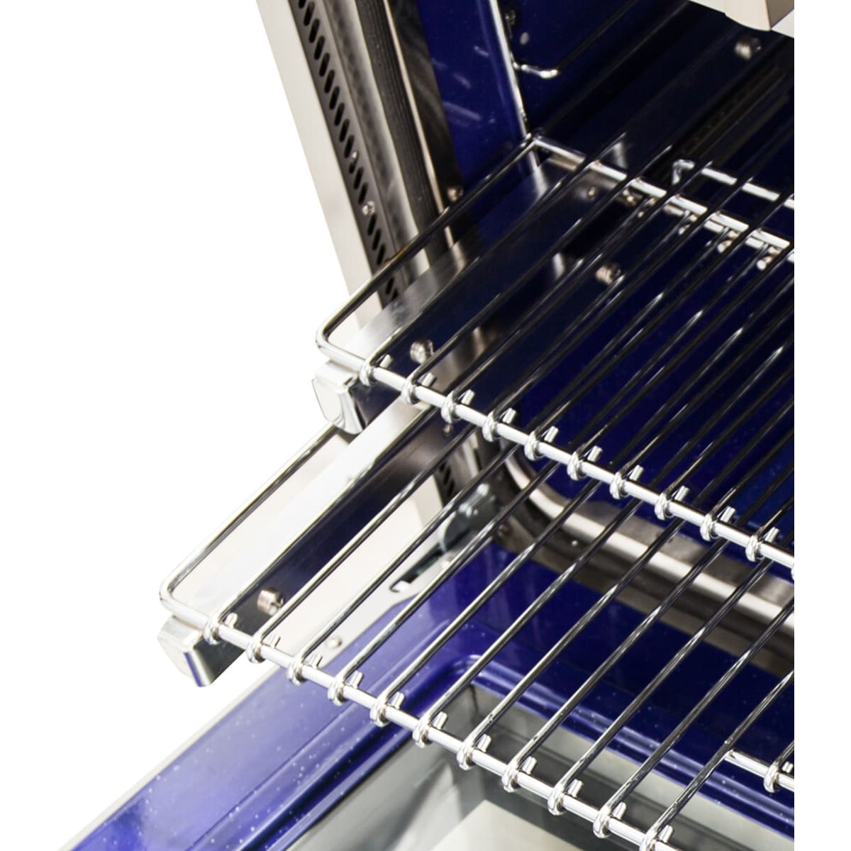 Forno Pro-Style FFSGS623936 36 Inch Freestanding Gas Range with 6 Sealed Burners, 5.36 cu. ft. Oven Capacity, Continuous Grates, Convection Cooking, Illuminated Zinc Knobs, Magic Eyes, Telescoping Racks, Blue Enameled Oven Interior, and ETL Listed