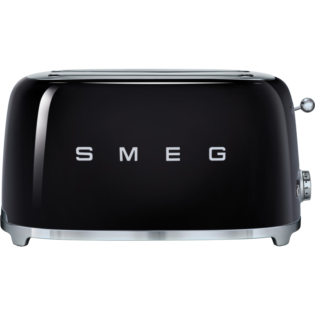 Smeg 50's Retro Design TSF02BLUS Countertop Toaster in Black