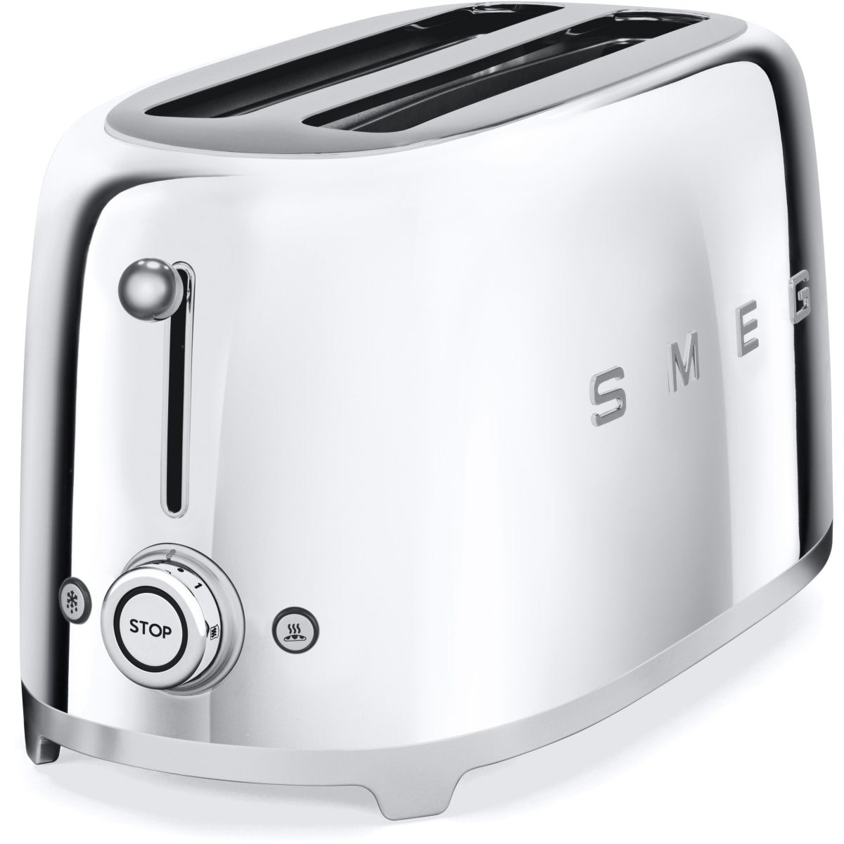 Smeg 50's Retro Design TSF02SSUS Countertop Toaster in Chrome