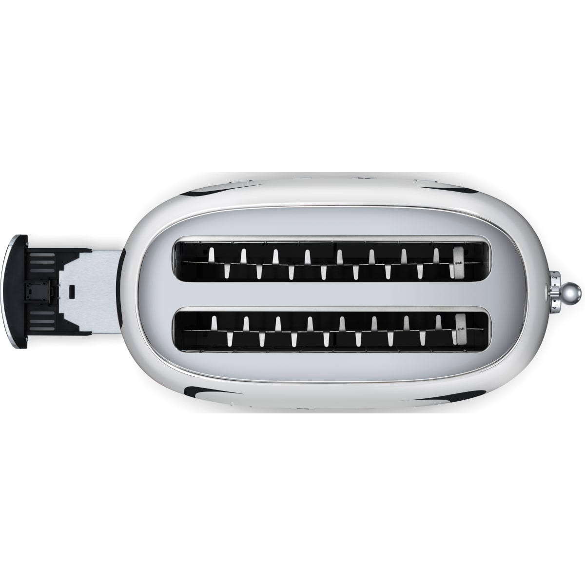 Smeg 50's Retro Design TSF02SSUS Countertop Toaster in Chrome