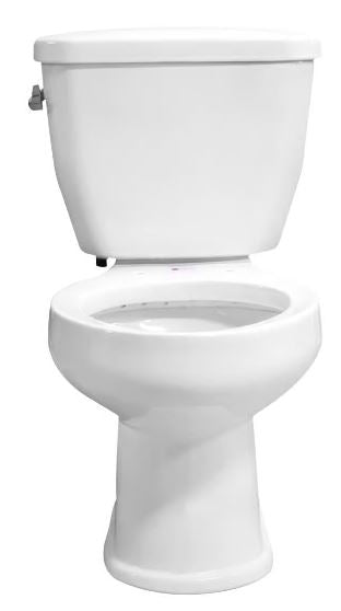 Cato Berlin ADA Compliant 1.28 gal White Elongated Complete Toilet
