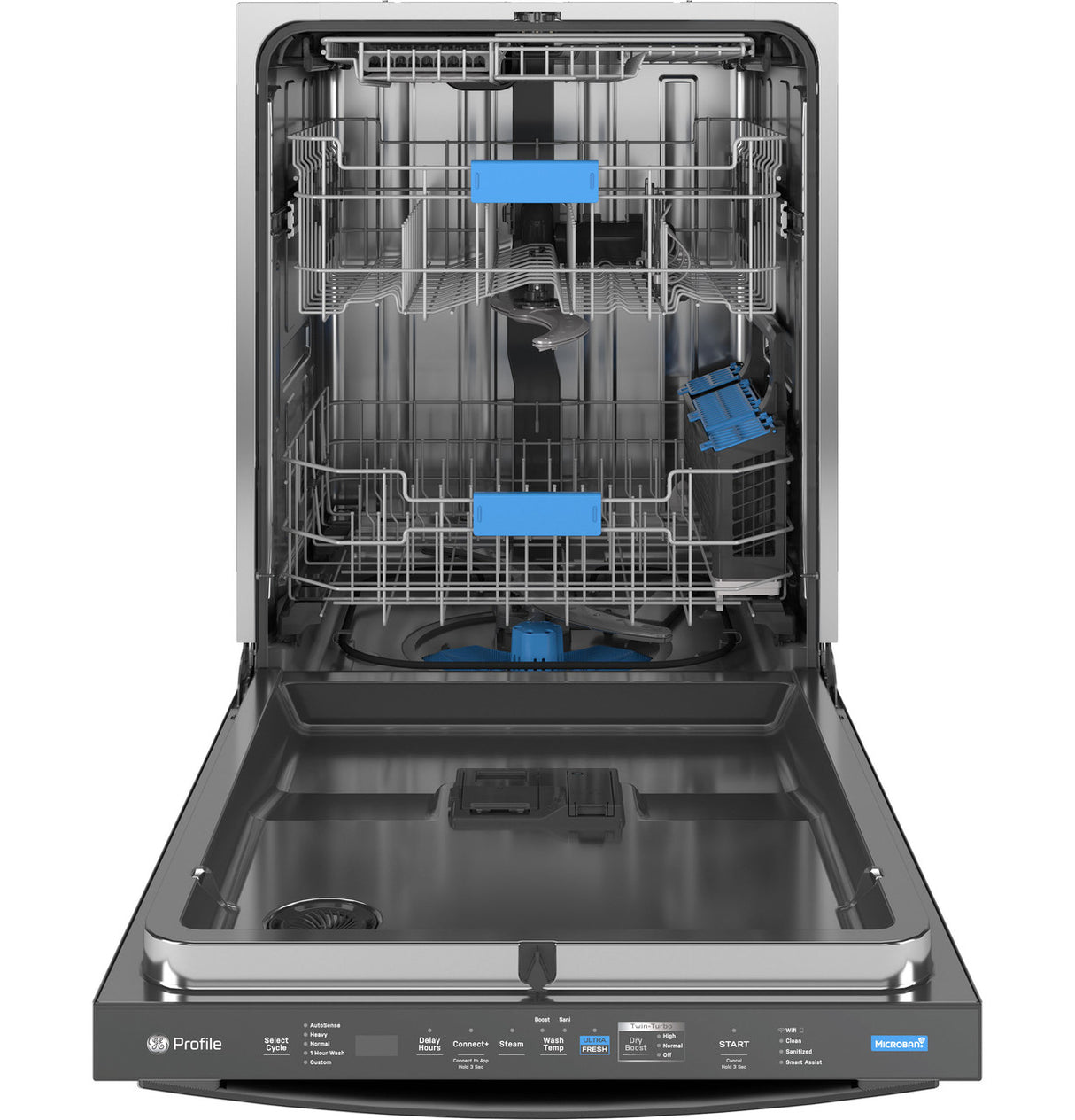 GE Profile PDT755SBVTS dishwasher detail