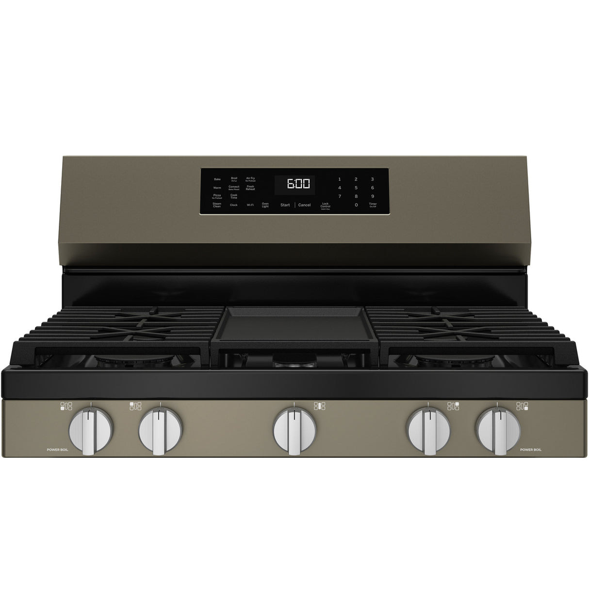 GE GGF600AVES gas range - control panel