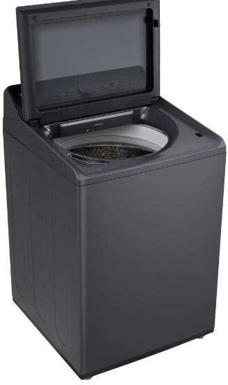 LG WT8400CB Top Load Washer open lid detail