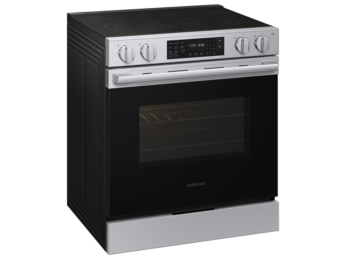 Samsung NSE70H63SR Slide-In Electric Range detail view