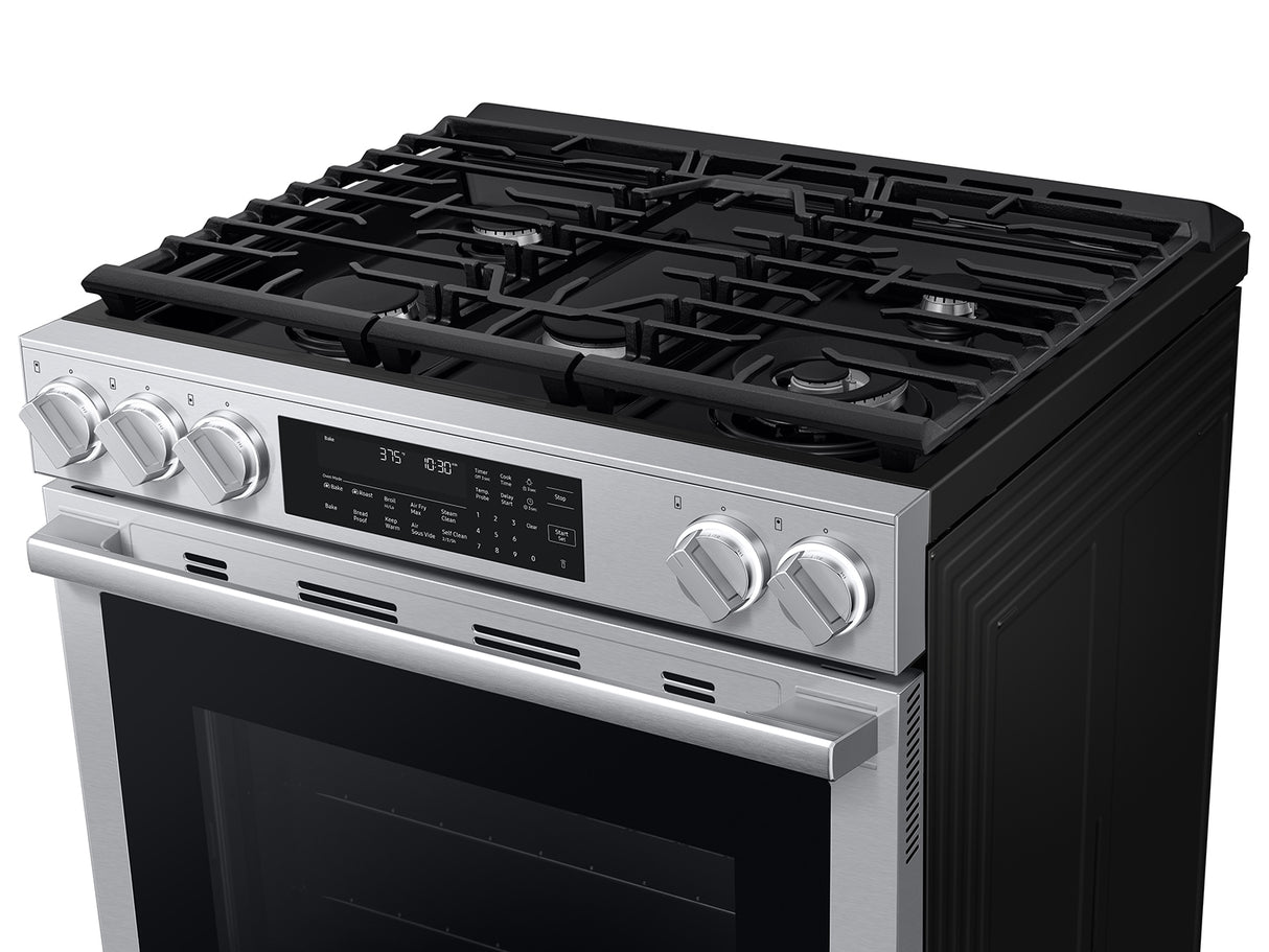 Samsung NSG90H63SR dual fuel range Air Fry Max
