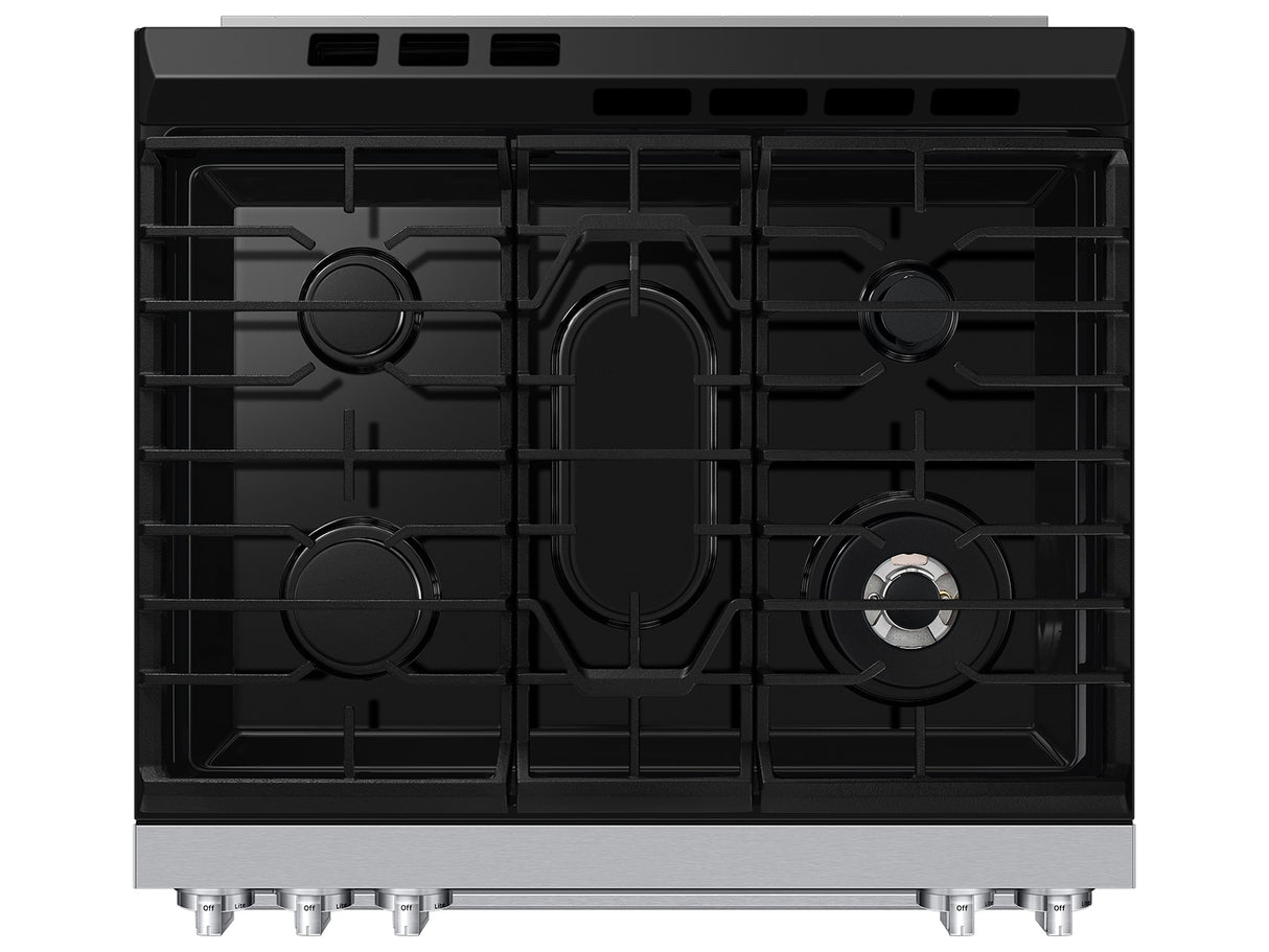 Samsung NSG90H63SR dual fuel range Flex Duo oven