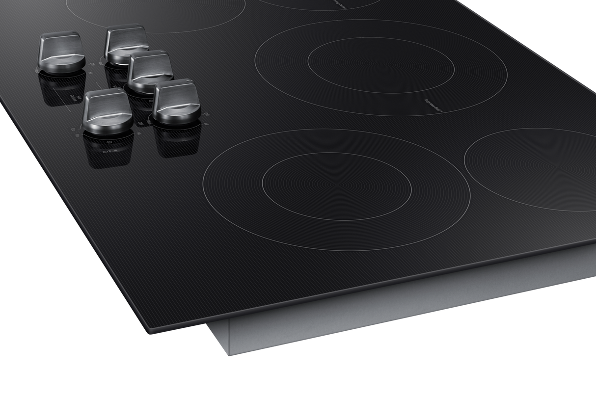 Samsung NZ30FG6332RK electric cooktop installed
