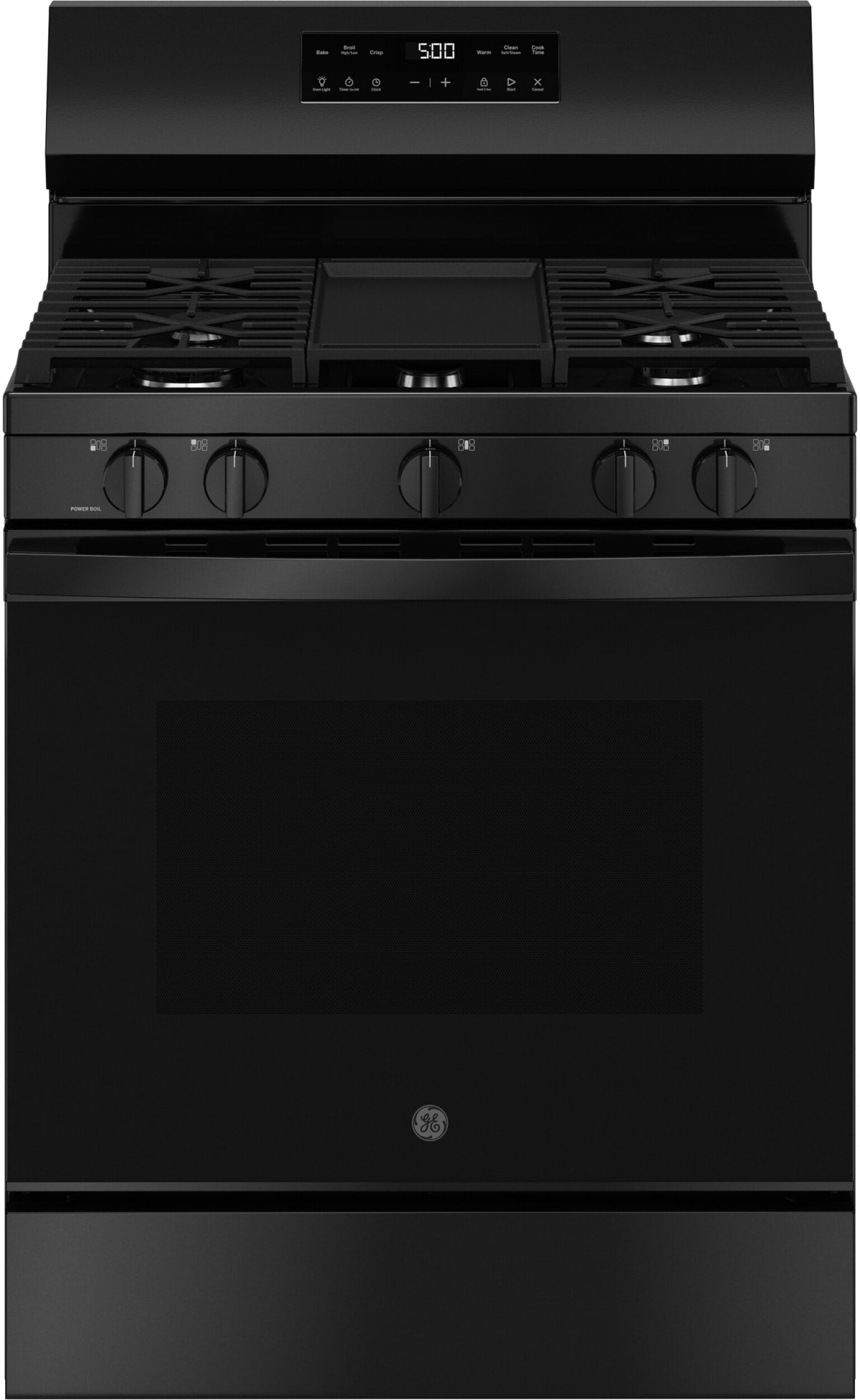 GGF500PVBB GE 30-inch Free-Standing Gas Range with Crisp Mode - Black