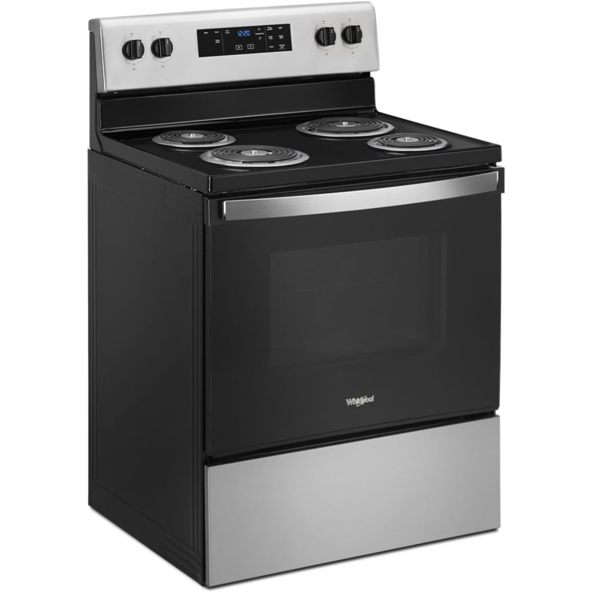 Whirlpool WFC315S0JS 30" 4.8 cu. ft. Freestanding Electric Range in Stainless Steel