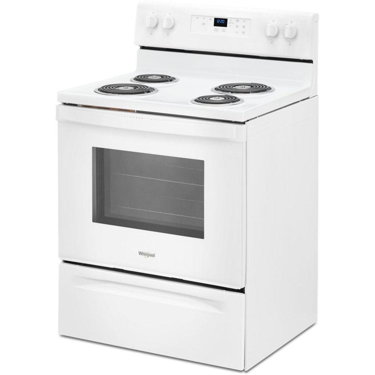 Whirlpool WFC315S0JW 30" 4.8 cu. ft. Freestanding Electric Range in White