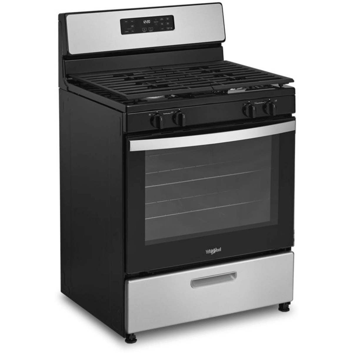 Whirlpool WFG320M0MS 30" 5.1 cu. ft. Freestanding Gas Range in Stainless Steel