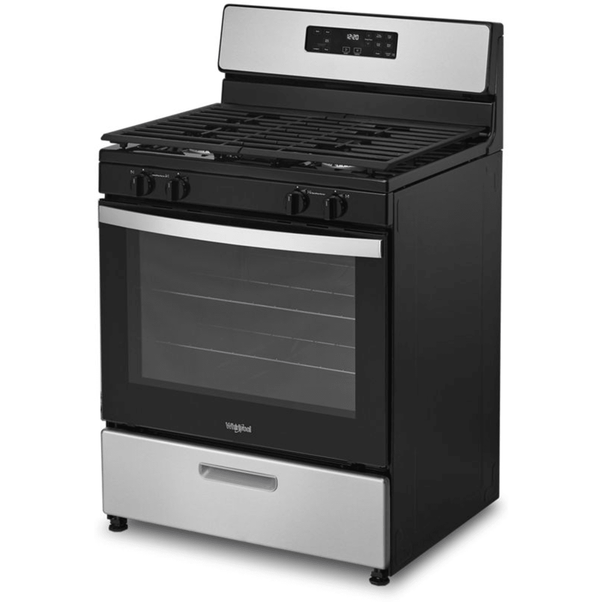 Whirlpool WFG320M0MS 30" 5.1 cu. ft. Freestanding Gas Range in Stainless Steel