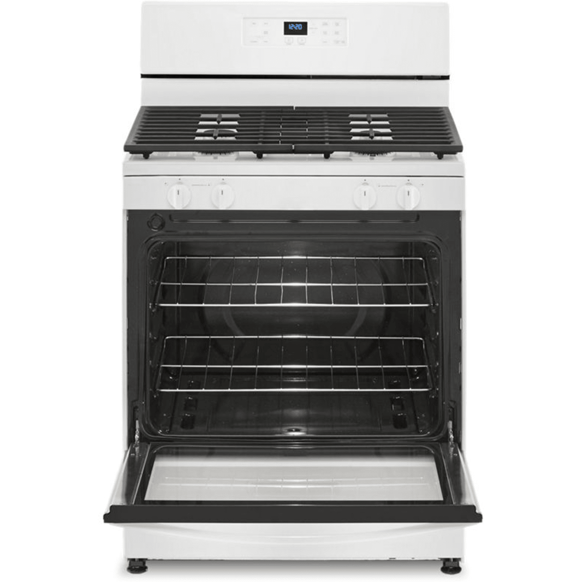 Whirlpool WFG320M0MW 30" 5.1 cu. ft. Freestanding Gas Range in White