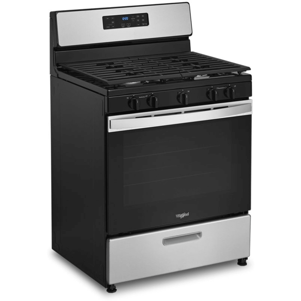 Whirlpool WFG505M0MS 30" 5.1 cu. ft. Freestanding Gas Range in Stainless Steel