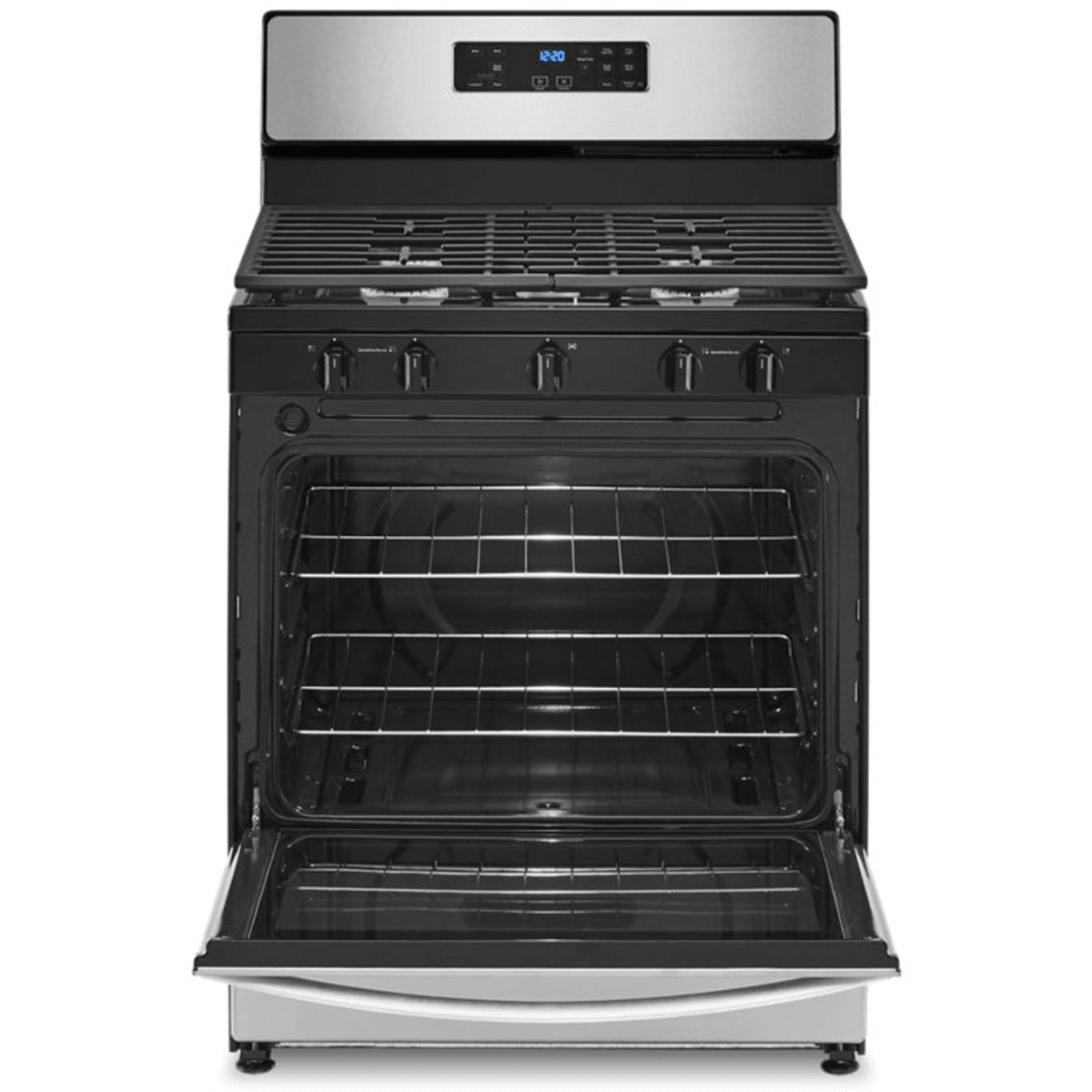 Whirlpool WFG505M0MS 30" 5.1 cu. ft. Freestanding Gas Range in Stainless Steel