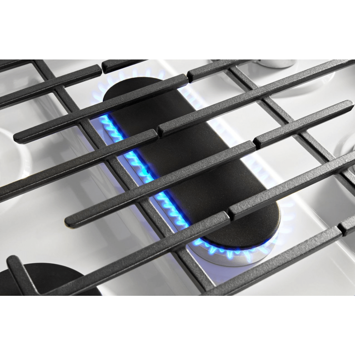 Whirlpool WFG505M0MW 30" 5.1 cu. ft. Freestanding Gas Range in White