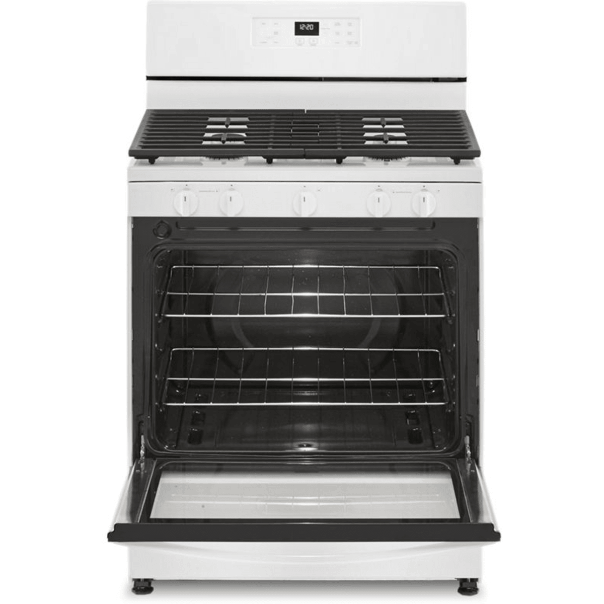 Whirlpool WFG505M0MW 30" 5.1 cu. ft. Freestanding Gas Range in White