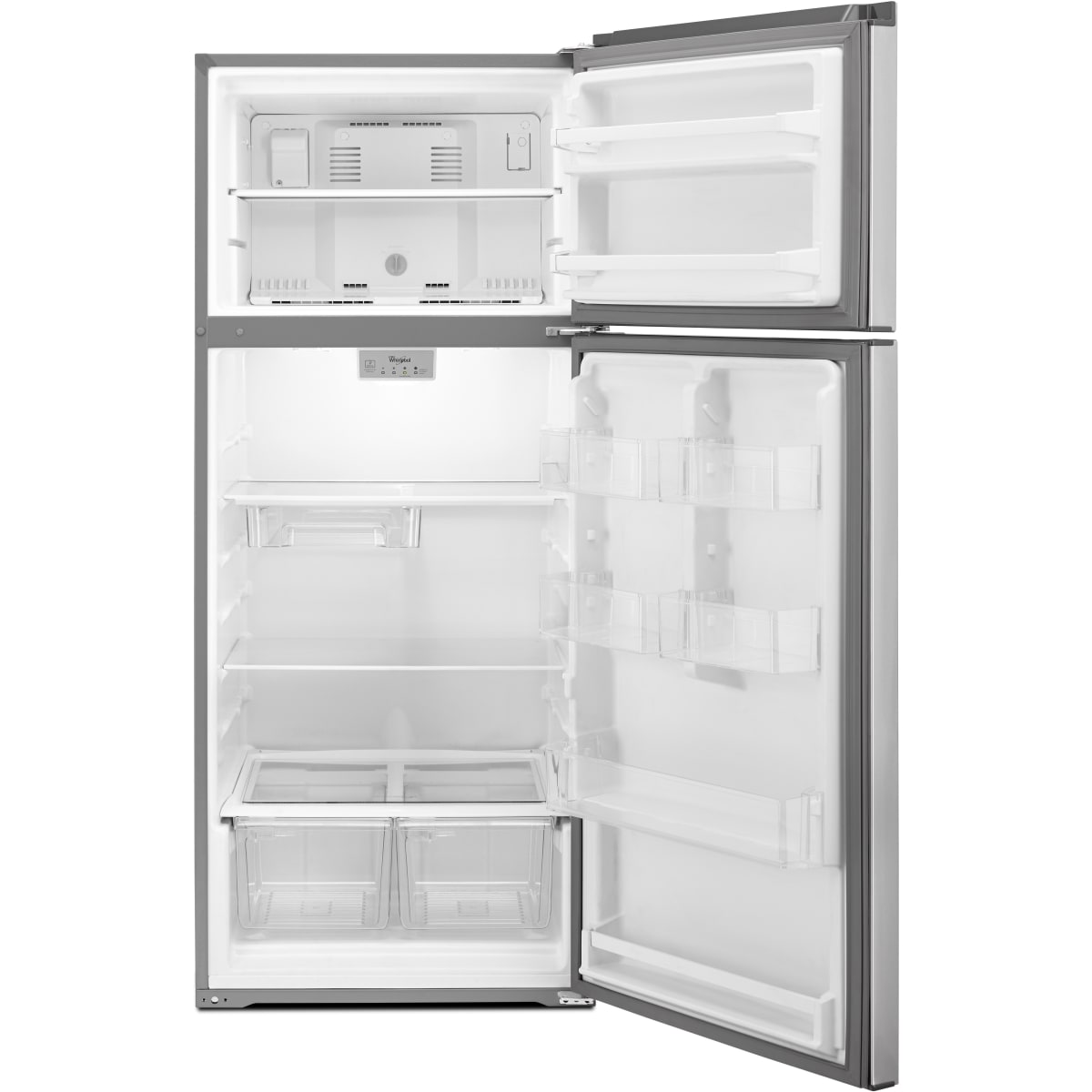 Whirlpool WRT518SZFM 28" 18 cu. ft. Top Freezer Refrigerator in Stainless Steel