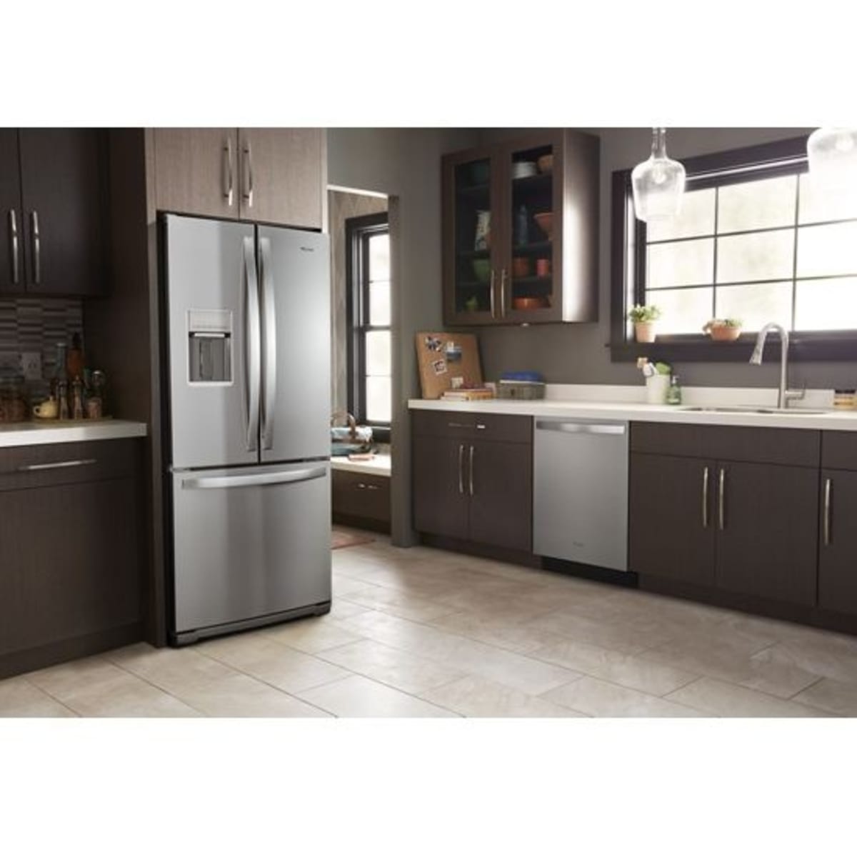 Whirlpool WRF560SEHZ 30" 19.7 cu. ft. French Door Refrigerator in Stainless Steel