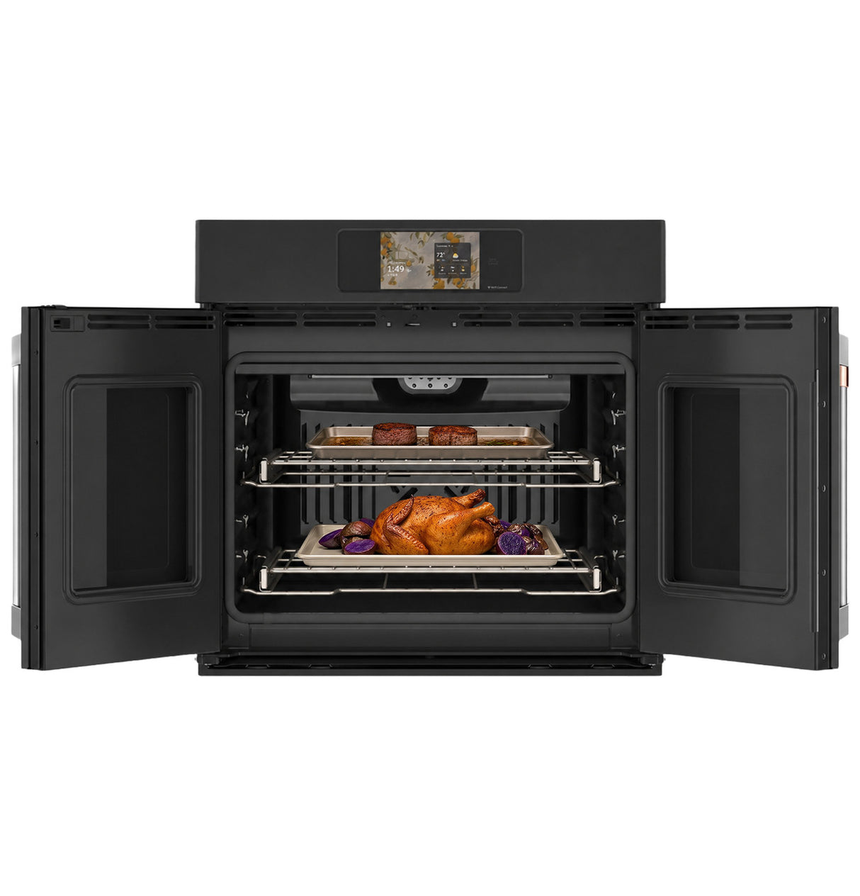 Café CTS90FP3ZD1 Professional Series French-Door Single Wall Oven - cooking