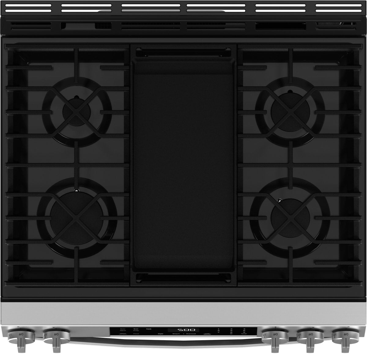 GE GGS500PVSS 30-inch Slide-In Gas Range - Cooktop