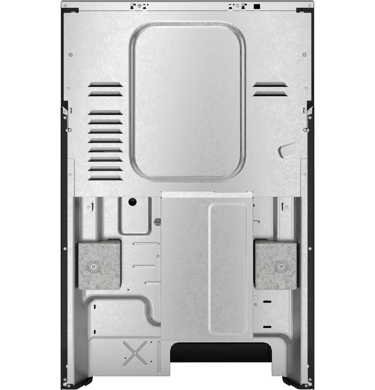 GE GRF600AVSS oven interior