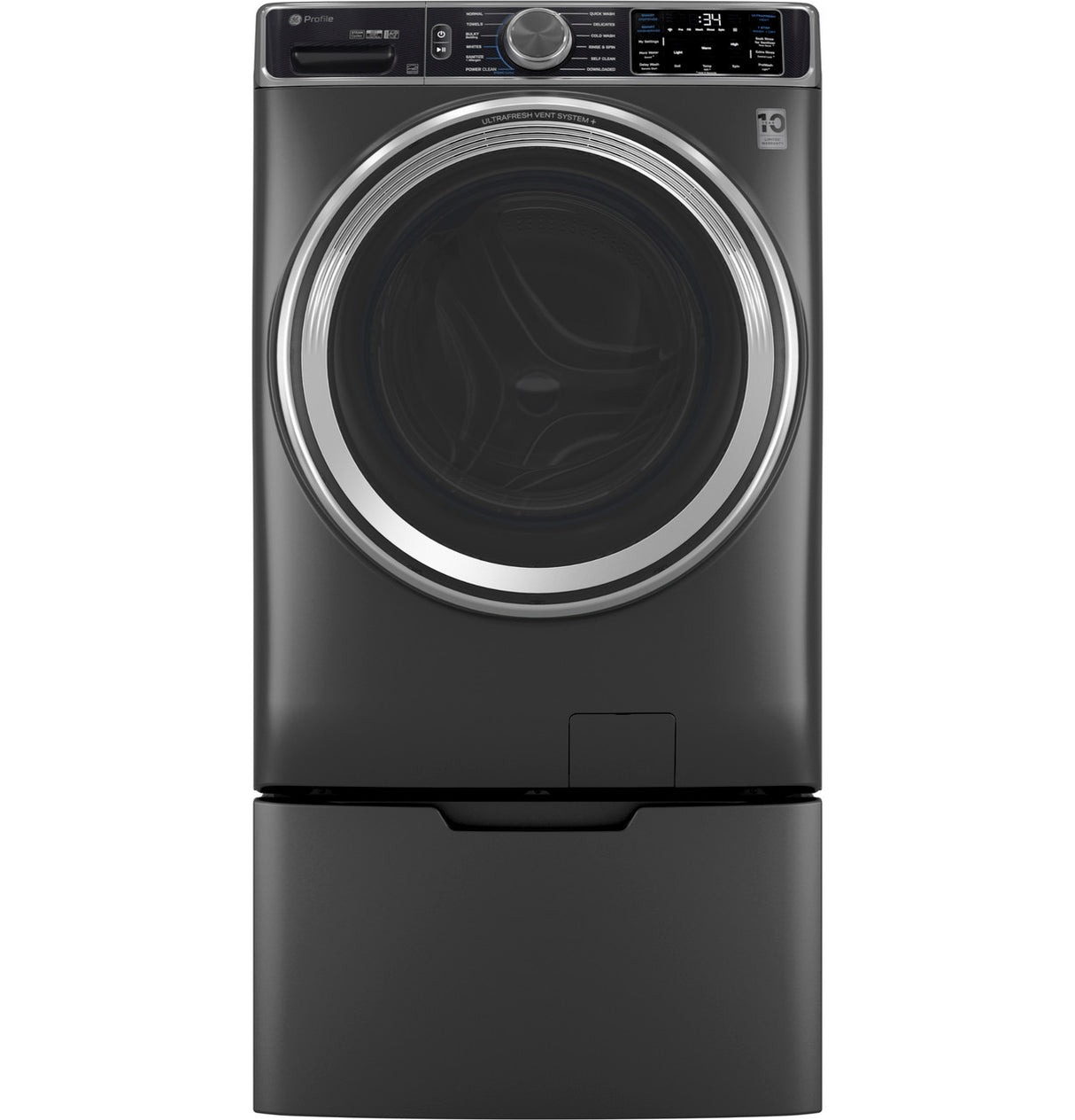 GE Profile PFW955SPWDS washer - laundry room installation