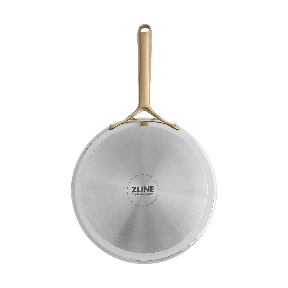 ZLINE CWSETL-NS-10 10 Piece Non-Toxic Stainless Steel with 3 Piece Nonstock Ceramic Cookware Set