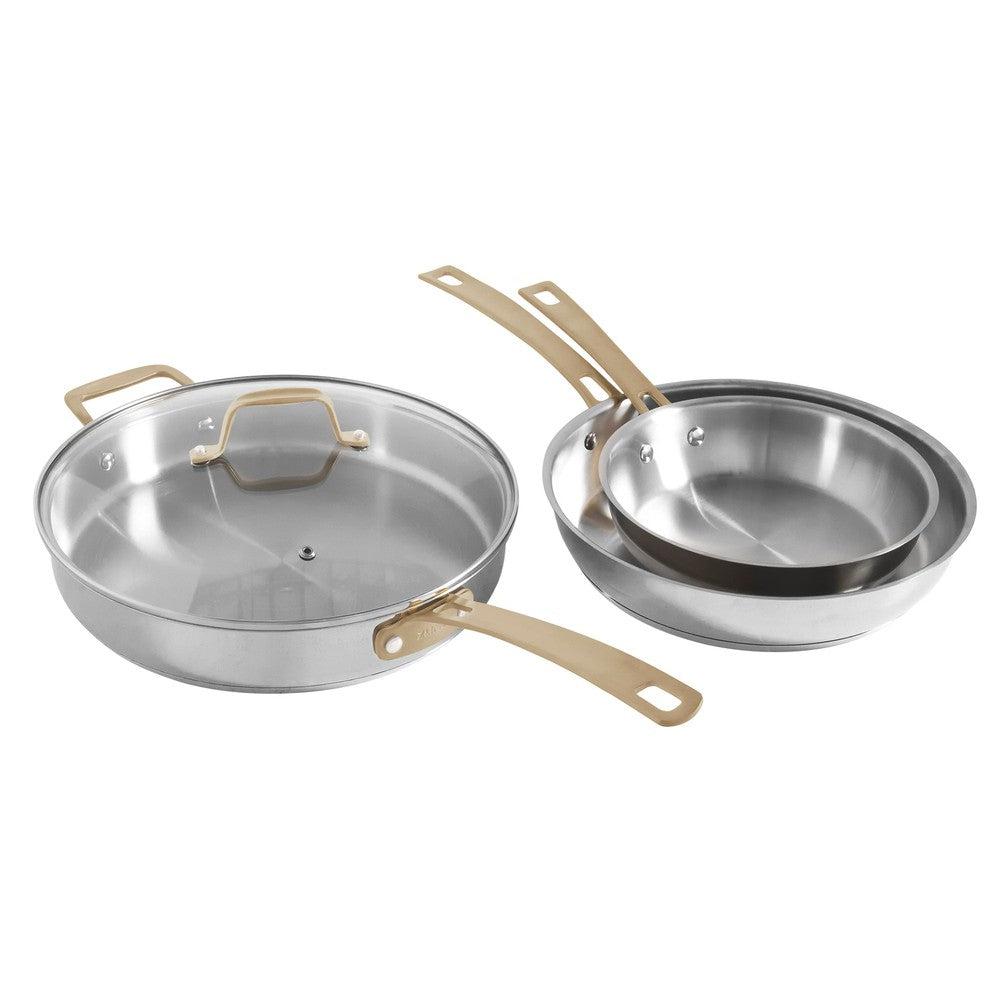 ZLINE CWSETL-ST-10 10 Piece Non-Toxic Stainless Steel Cookware Set