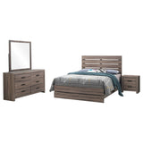 Geary - Slatted Headboard Panel Bedroom Set