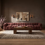 Orin - Fabric Velvet 5 Piece Modular Sofa