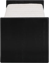 Waverly - Bench With Black Frame