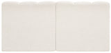 Arc - Boucle Fabric 2 Seats Modular Sofa