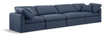 Indulge - Linen 4 Seat Modular Sofa