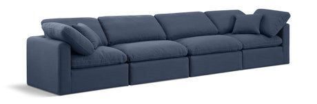 Indulge - Linen 4 Seat Modular Sofa