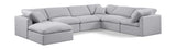 Indulge - Linen 7 Piece Modular Sectional